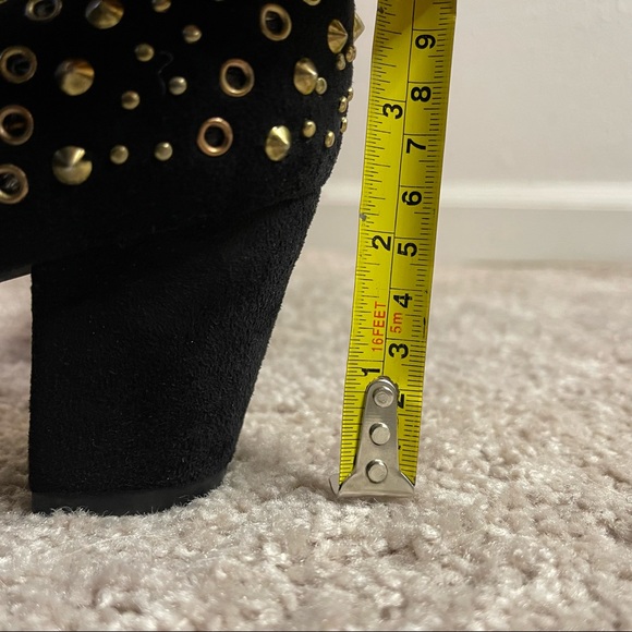 Lane Bryant Faux Suede Ankle Boots with Stud details - Picture 11 of 11